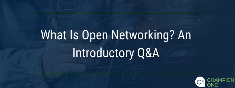 什么是开放网络?一个介绍性的问答